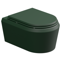Чаша подвесного унитаза GSG Ceramic Design Cruise CRWCSO036, Smeraldo Matt CRWCSO036