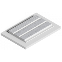 Стеновая панель из дюрополимера HIWOOD LV124L W36 - 3D Панель