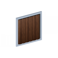 Стеновая панель из дюрополимера HIWOOD LV123 BR396 - 3D Панель
