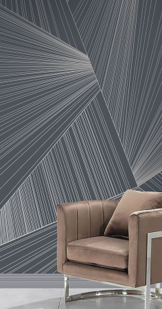Арт. L509-COL36-SILVER | Панно Lines