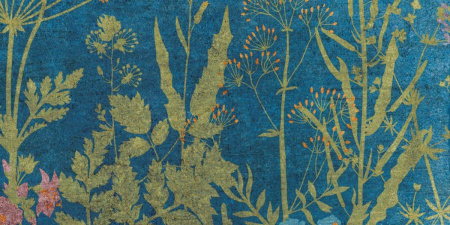 Керамогранит  W&S D+  CP4 BOTANICAL BLUE B 120X240