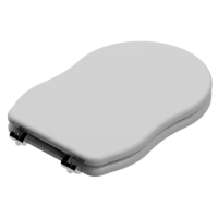 Крышка с сиденьем для подвесного унитаза с микролифтом GSG Ceramic Design Time TICOPRCCCR000, белый глянцевый TICOPRCCCR000