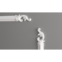 Завершающий элемент для молдинга H1-DD002 LR из дюрополимера Decor-Dizayn