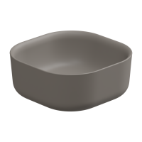 Раковина накладная 42 см GSG Ceramic Design Hit! HILAVQU42030, Cashmere Matt HILAVQU42030