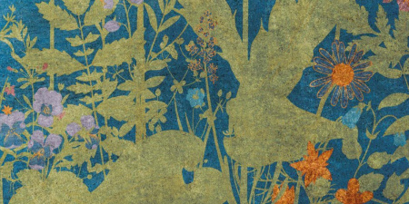 Керамическая плитка W&S D CP4 BOTANICAL BLUE A  120X240