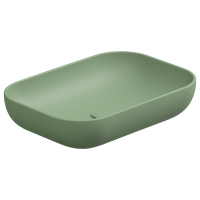 Раковина накладная 60x42 см GSG Ceramic Design Easy EALAVRE60031, Salvia Matt EALAVRE60031
