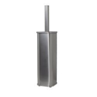 K-1117NICKEL Щетка для унитаза напольная