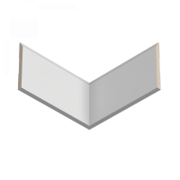 Плинтус напольный из ЛДФ Ultrawood арт. Base 0008 i (2000 x 134 x 12 мм.)