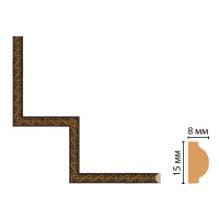 Декоративный угловой элемент  130-1-1