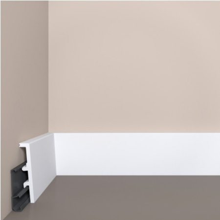 Напольный плинтус Bello Deco П27 100-16 из XPS Polymer
