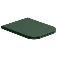 Крышка с сиденьем для подвесного унитаза с микролифтом GSG Ceramic Design Brio BRCOPRSLTICR036, Smeraldo Matt BRCOPRSLTICR036