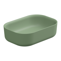 Раковина накладная 60x42 см GSG Ceramic Design Hit! HILAVRE60031, Salvia Matt HILAVRE60031