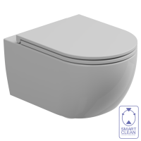 Чаша подвесного унитаза со смывом Smart Clean GSG Ceramic Design Like LKWCSO000, белый глянцевый LKWCSO000
