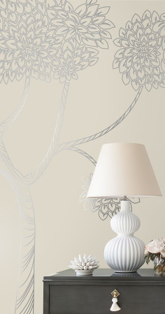 Арт. L514-COL13-SILVER | Панно Lines