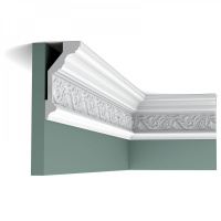 C303 Карниз Orac Decor из полиуретана - Плинтус потолочный с рисунком
