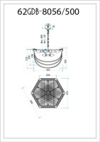 Люстра Garda Decor MARINO BD-320676