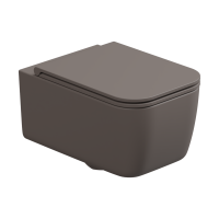 Чаша подвесного унитаза GSG Ceramic Design Brio BRWCSO029, Tortora Matt BRWCSO029