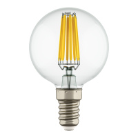 Светодиодная лампа Lighstar LED 220V G50 E14 6W=65W 400-430LM 360G CL 3000K 30000H 933802