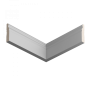 Плинтус напольный из ЛДФ Ultrawood арт. Base 0021 i (2000 x 60 x 12 мм.)